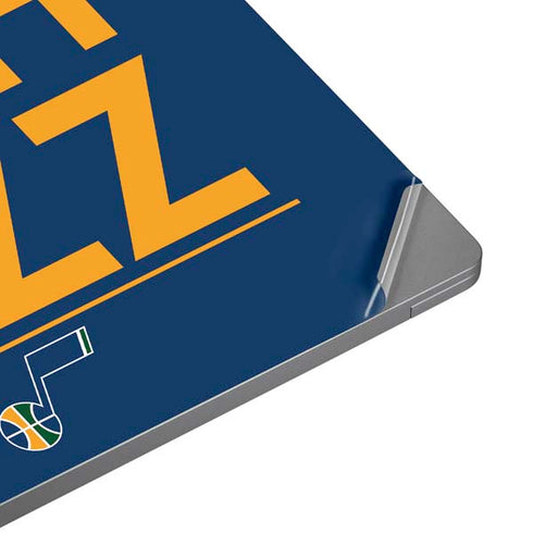 NBA Utah Jazz Standard - Black Universal Laptop 13in (10.6 x 7.6in) Skin